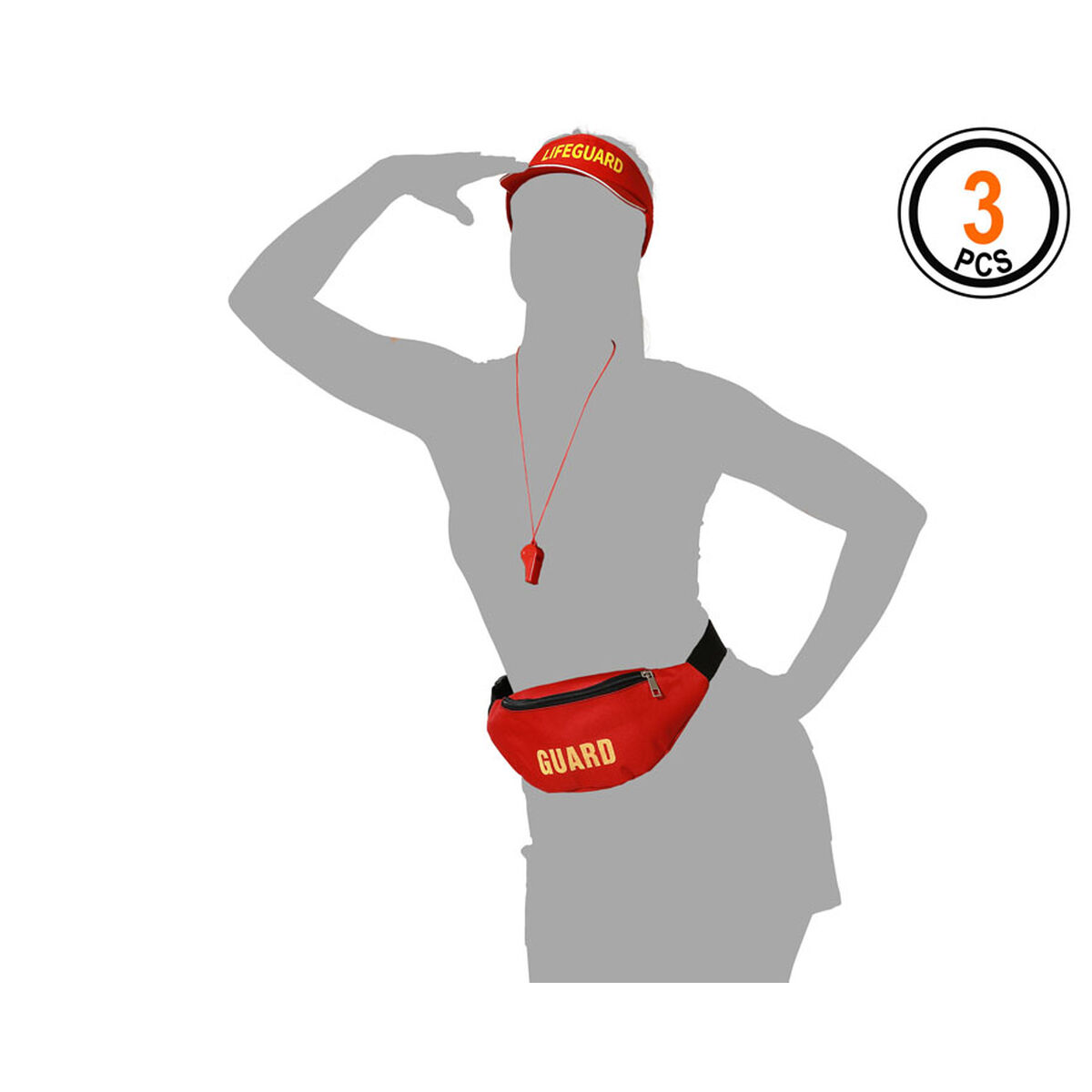 Costume for Adults Life guard Beach