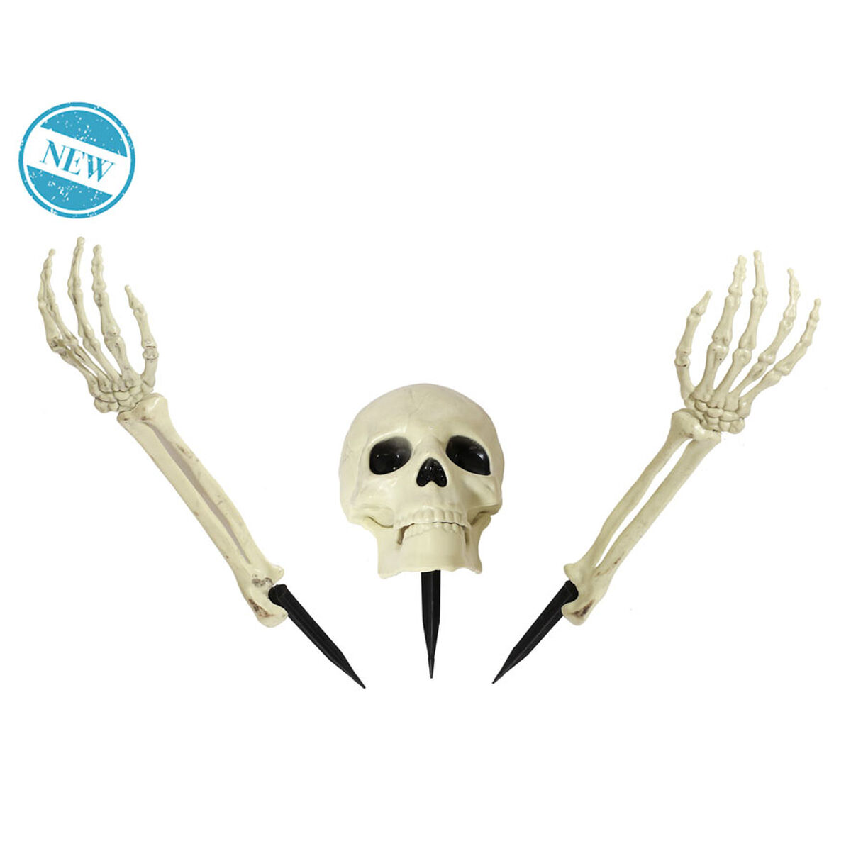 Halloween Decorations Skeleton 37 x 25 cm White