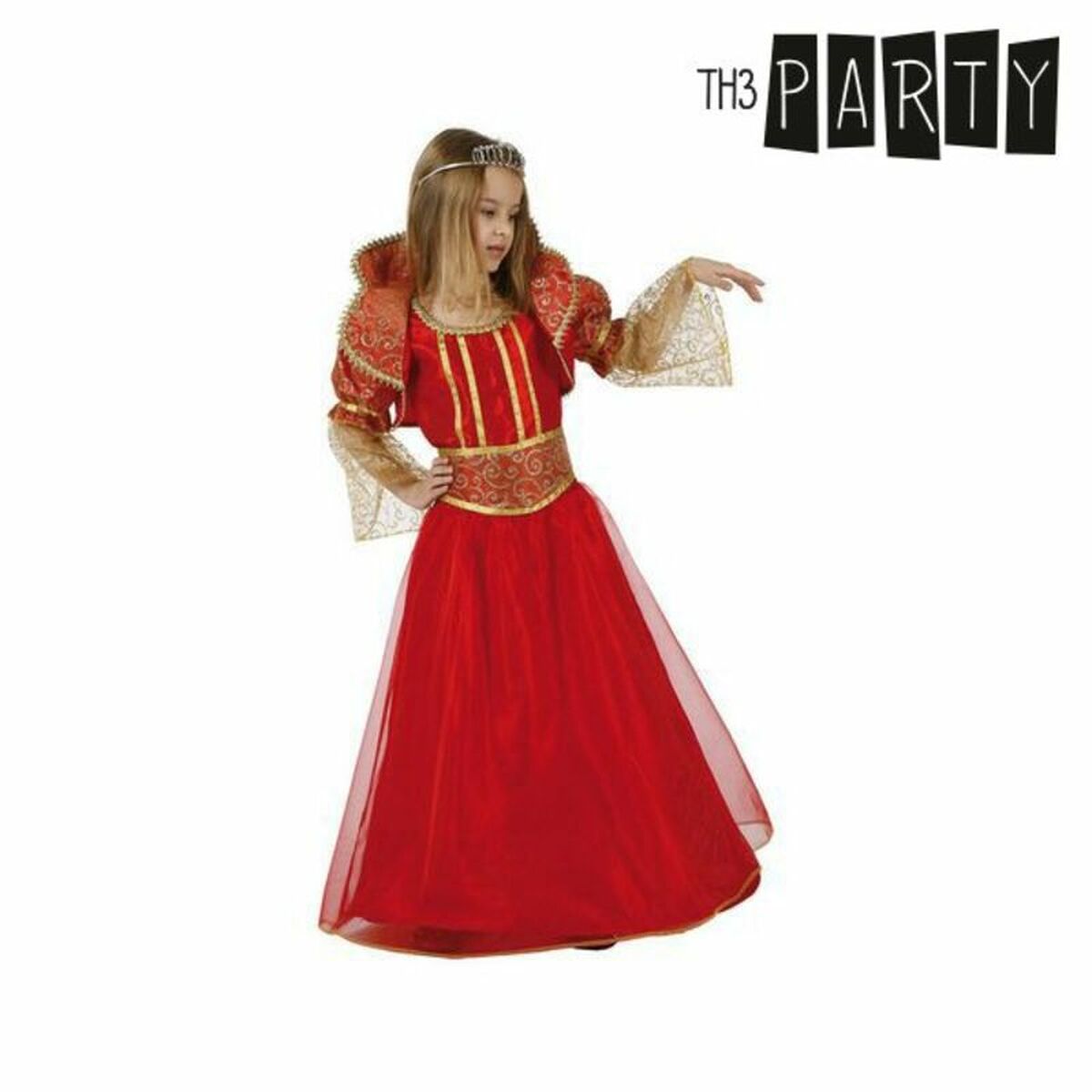 Costume for Children Th3 Party Red (3 Pieces) Costume for Children Th3 Party Red (3 Pieces)