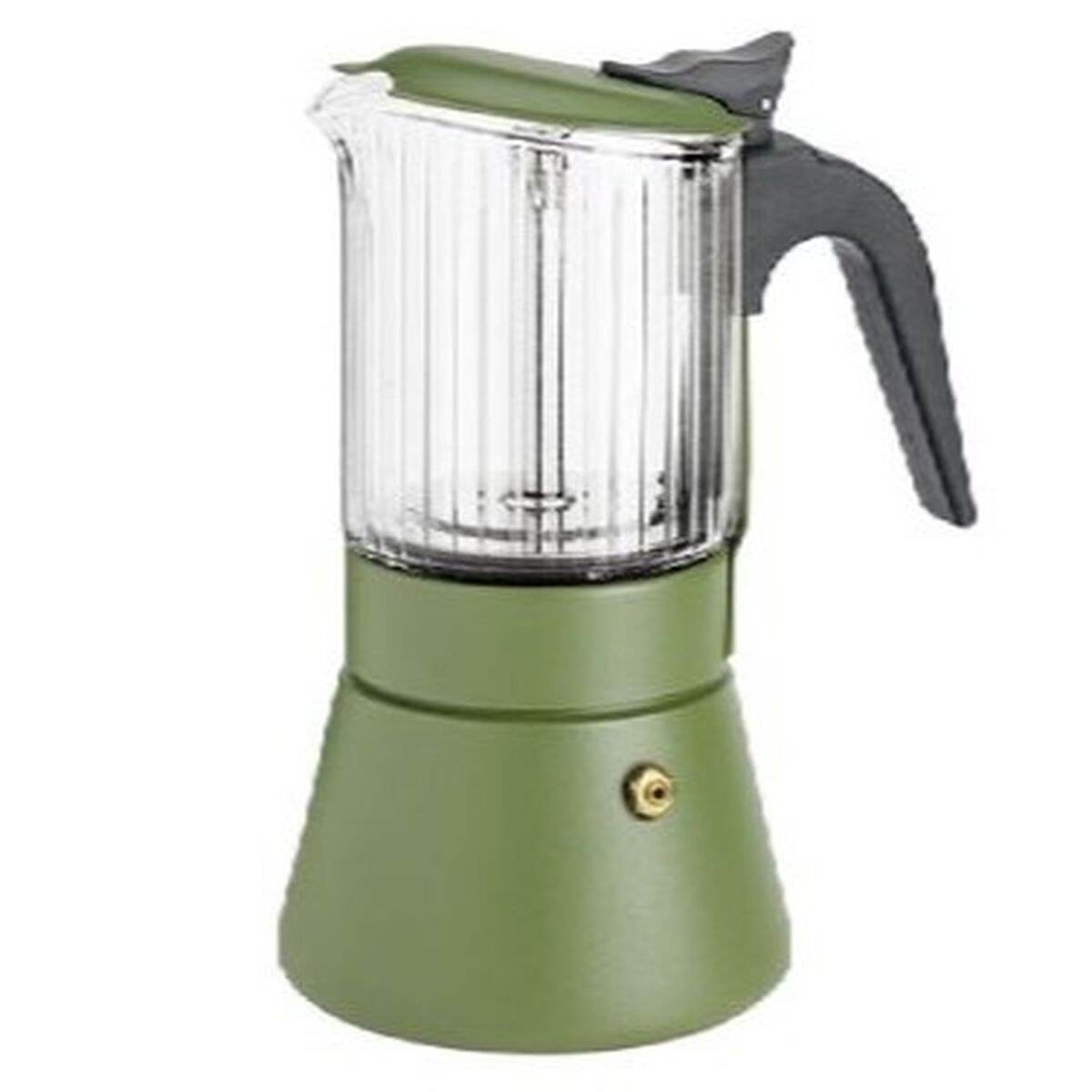 Italian Coffee Pot Inoxibar Clair Green 9 Cups Italian Coffee Pot Inoxibar Clair Green 9 Cups