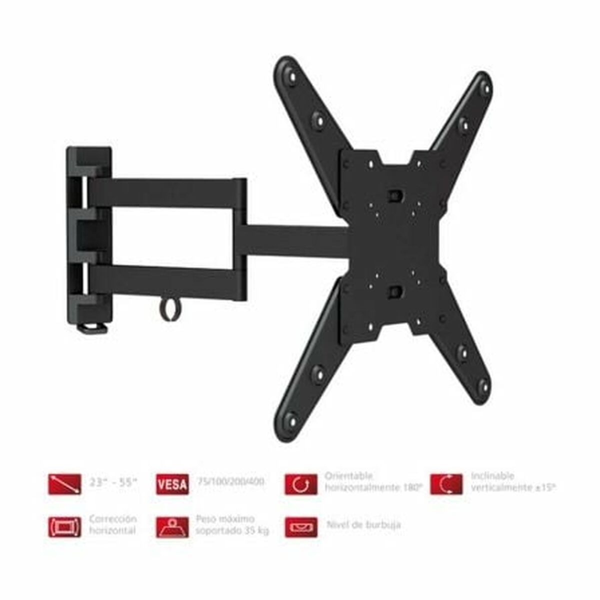 Wall Bracket FONESTAR STV-683N 23″ 35 kg
