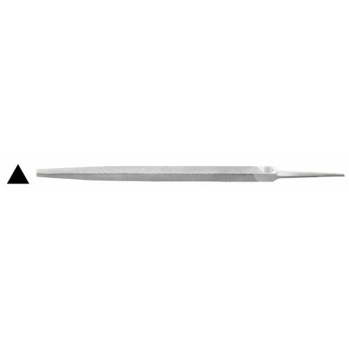 Triangular file ERIZO 14″ Triangular Entrefina (limas bean)