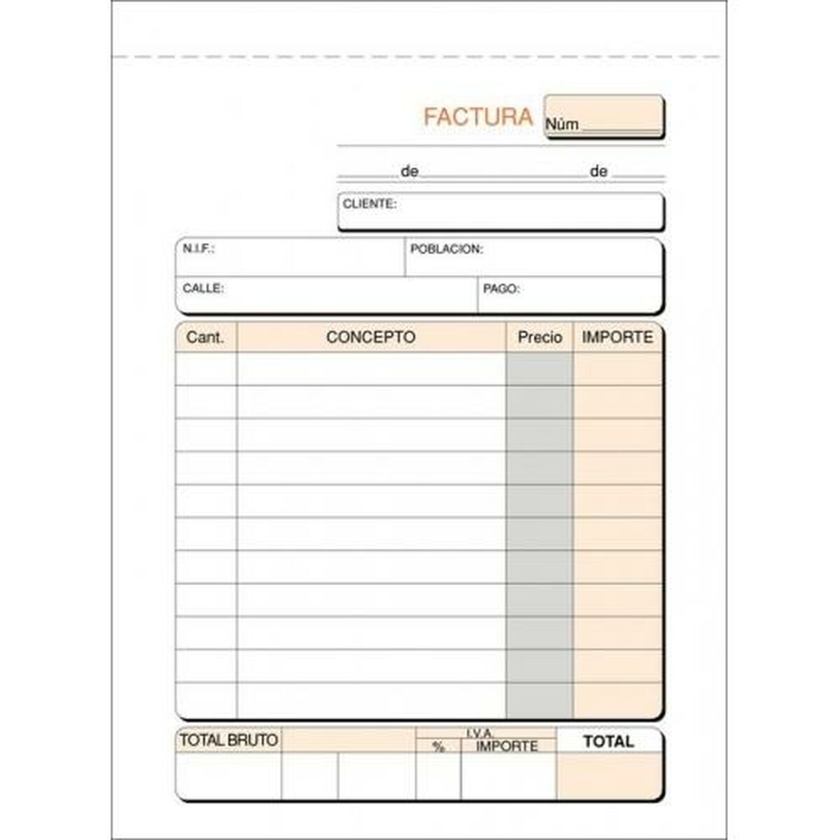 Invoice Check-book 1/8 100 Sheets (10 Units) Invoice Check-book 1/8 100 Sheets (10 Units)