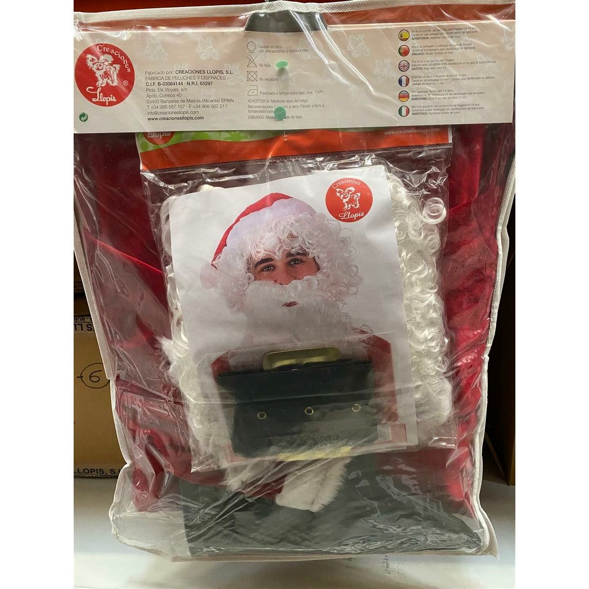 Costume for Adults Father Christmas M/L