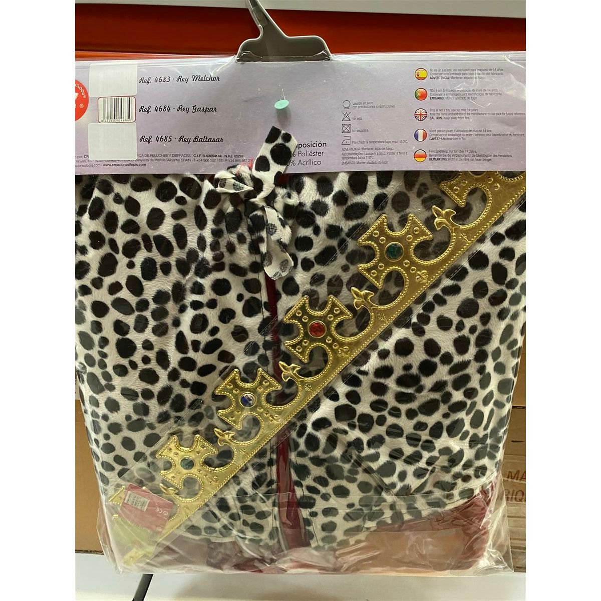 Costume for Adults Wizard King Gaspar M/L 4 Pieces