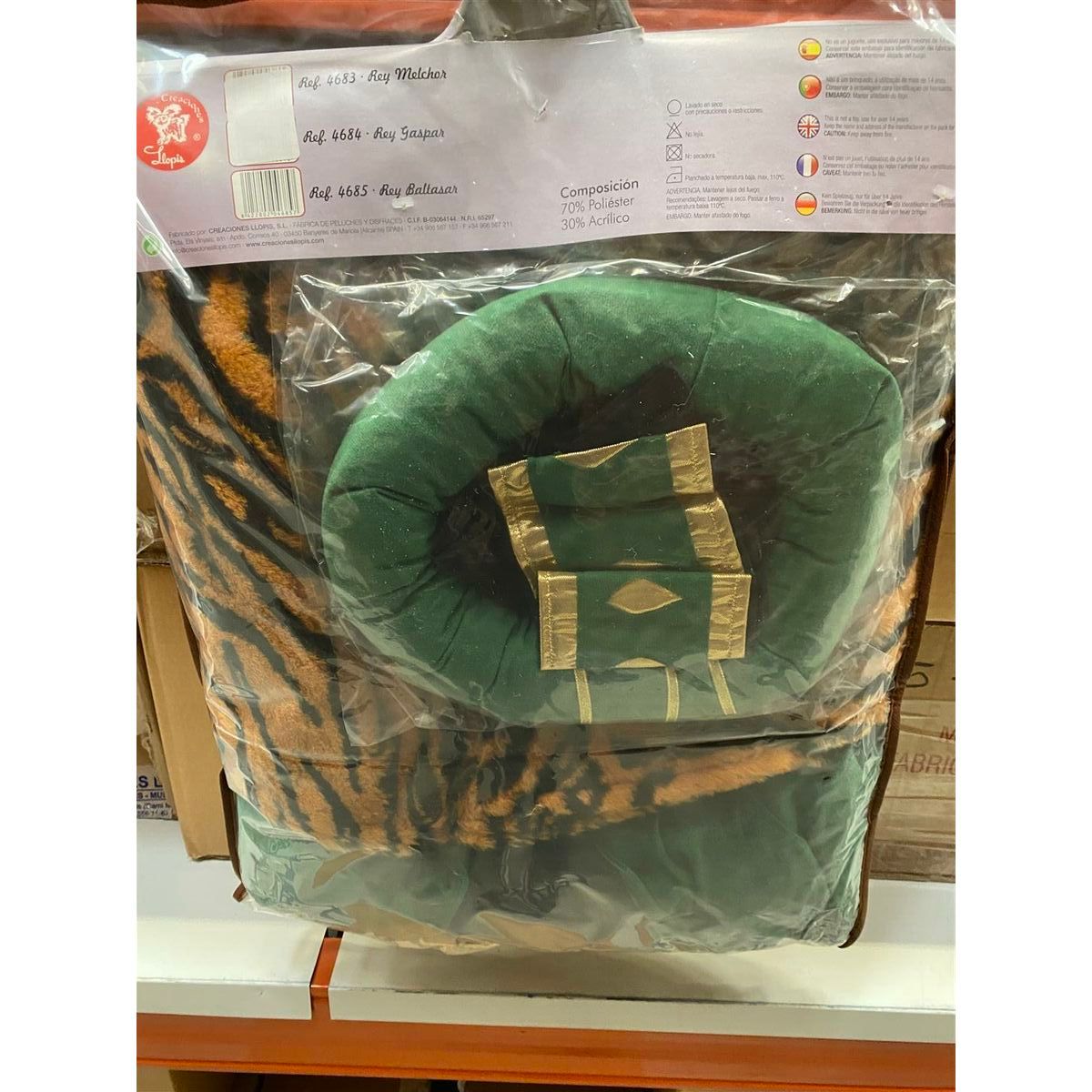 Costume for Adults Wizard King Balthasar M/L 6 Pieces