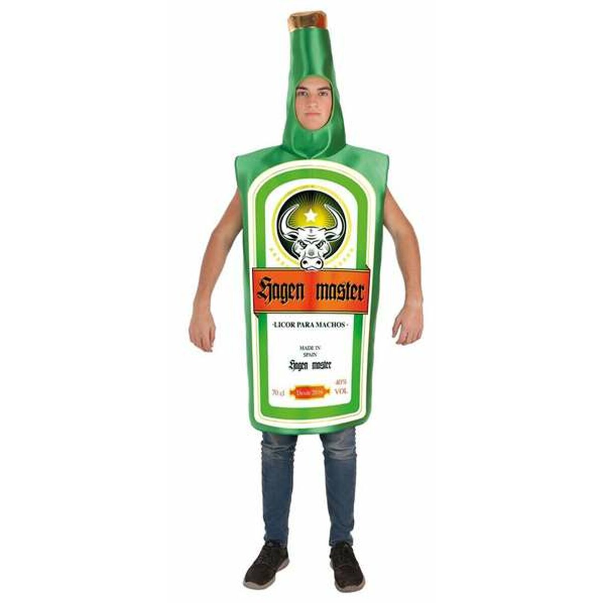 Costume for Adults Hagen Master Bottle L Costume for Adults Hagen Master Bottle L