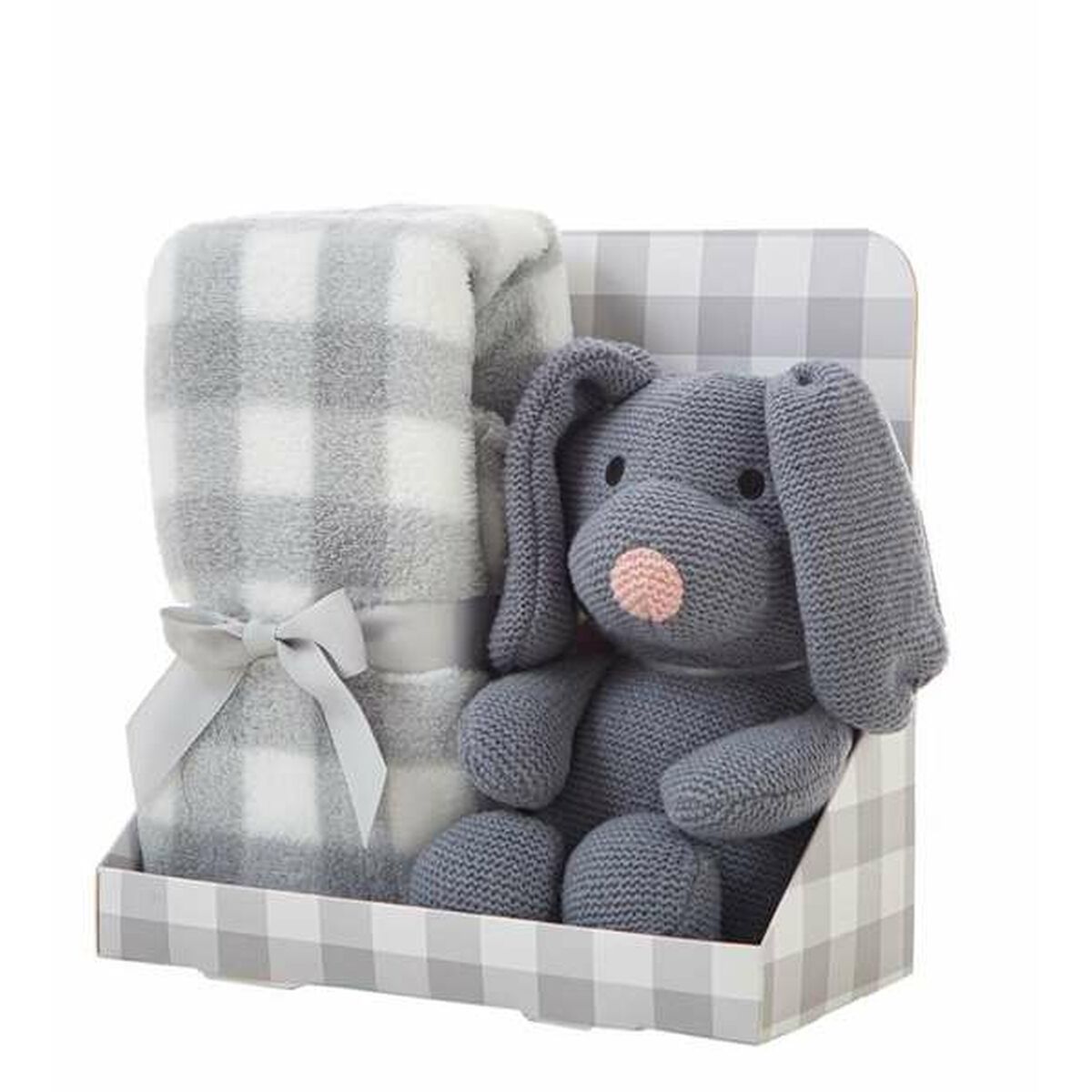 Fluffy toy Grey 90 x 75 cm Fluffy toy Grey 90 x 75 cm