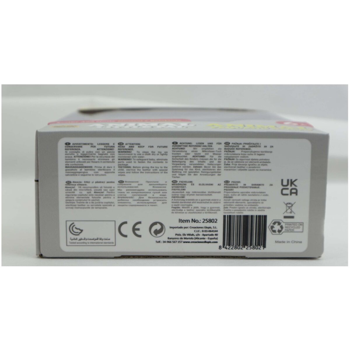 Musical Plush Toy 24 cm Zebra