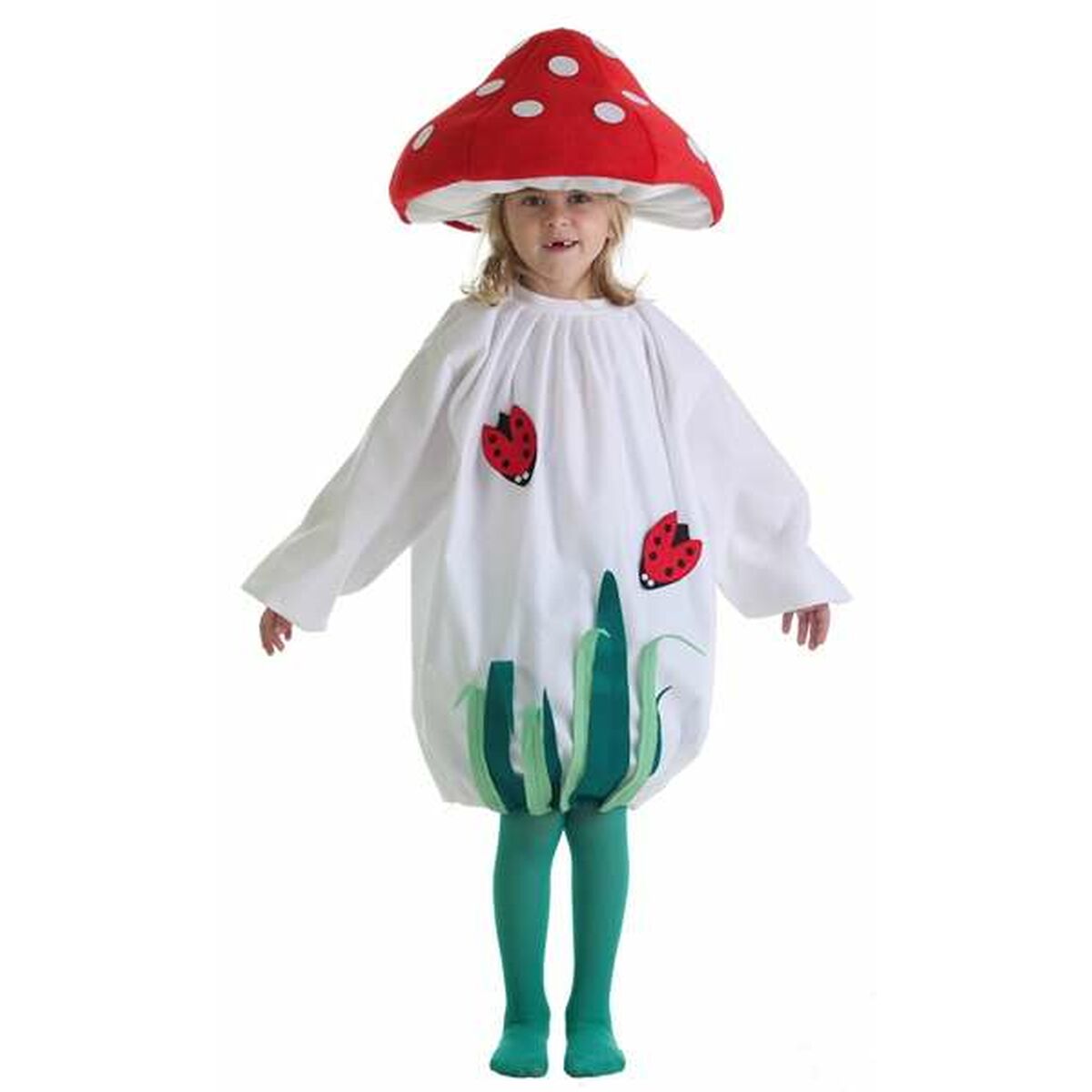 Costume for Children Mushroom 5-7 Years (3 Pieces) Costume for Children Mushroom 5-7 Years (3 Pieces)