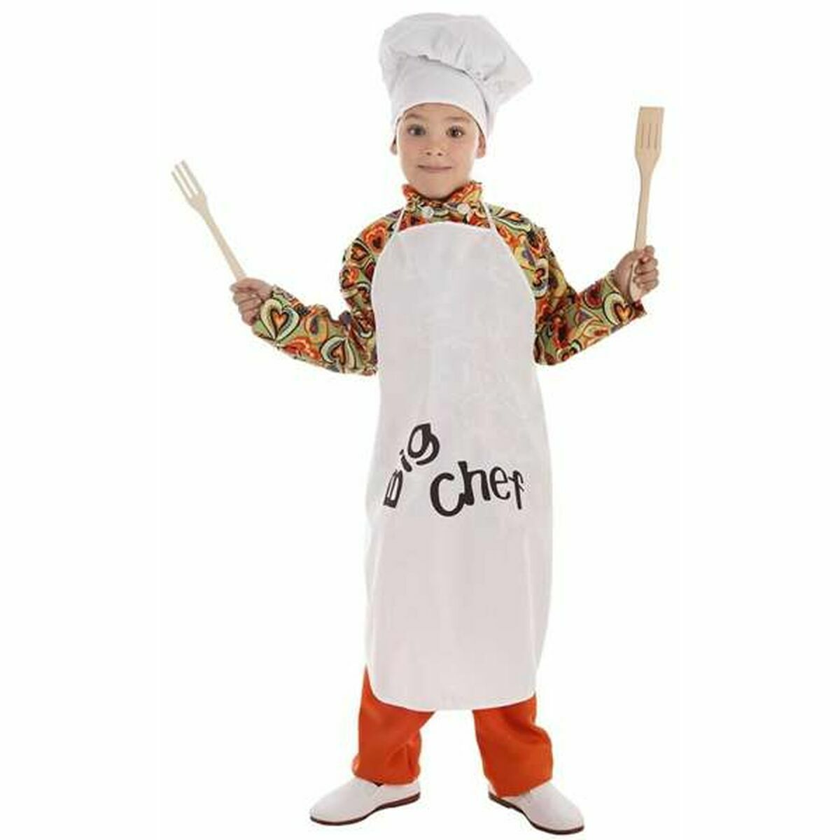 Costume for Children Big Chef Male Chef (2 Pieces) Costume for Children Big Chef Male Chef (2 Pieces)