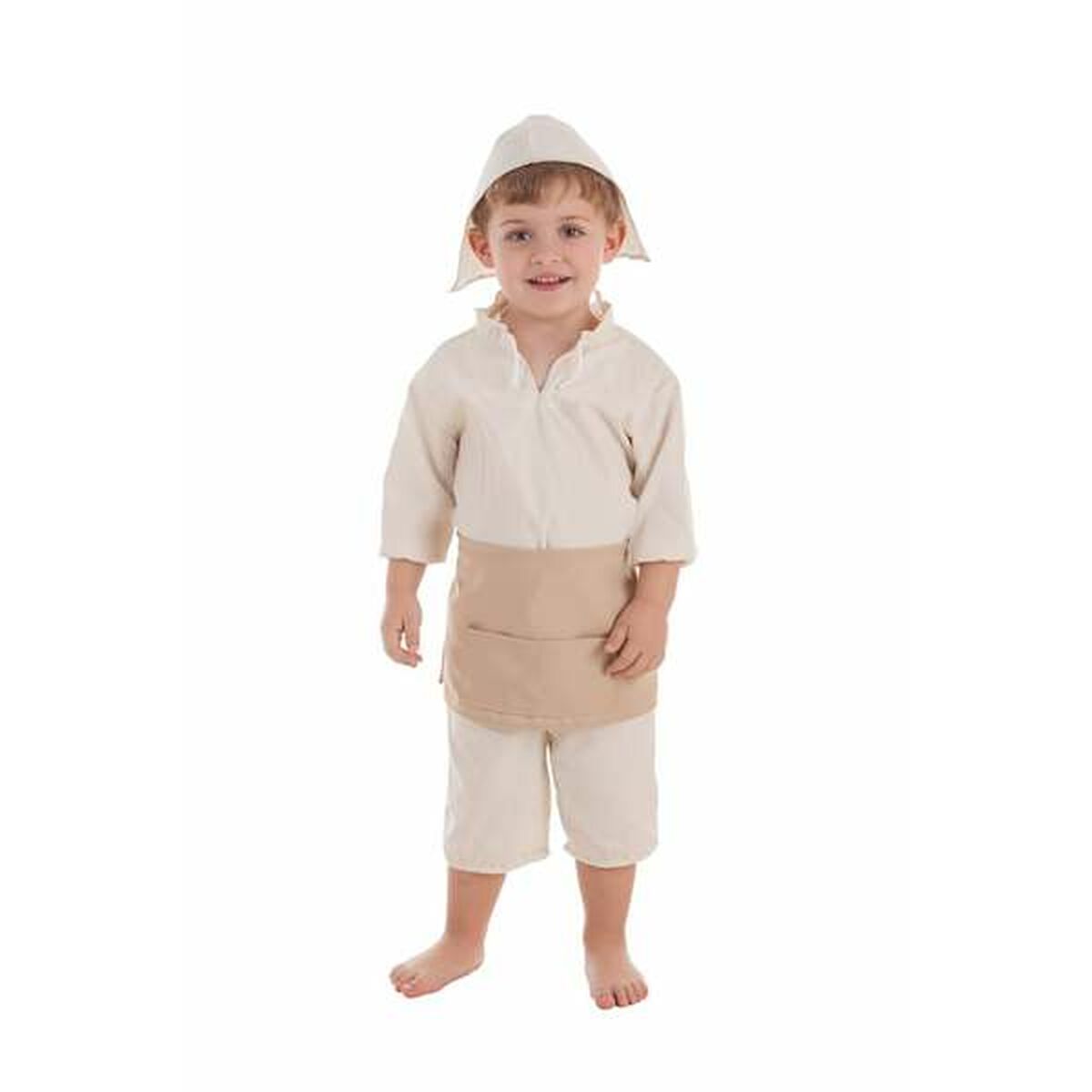 Costume for Children Molinero 2-3 Years White 4 Pieces Costume for Children Molinero 2-3 Years White 4 Pieces