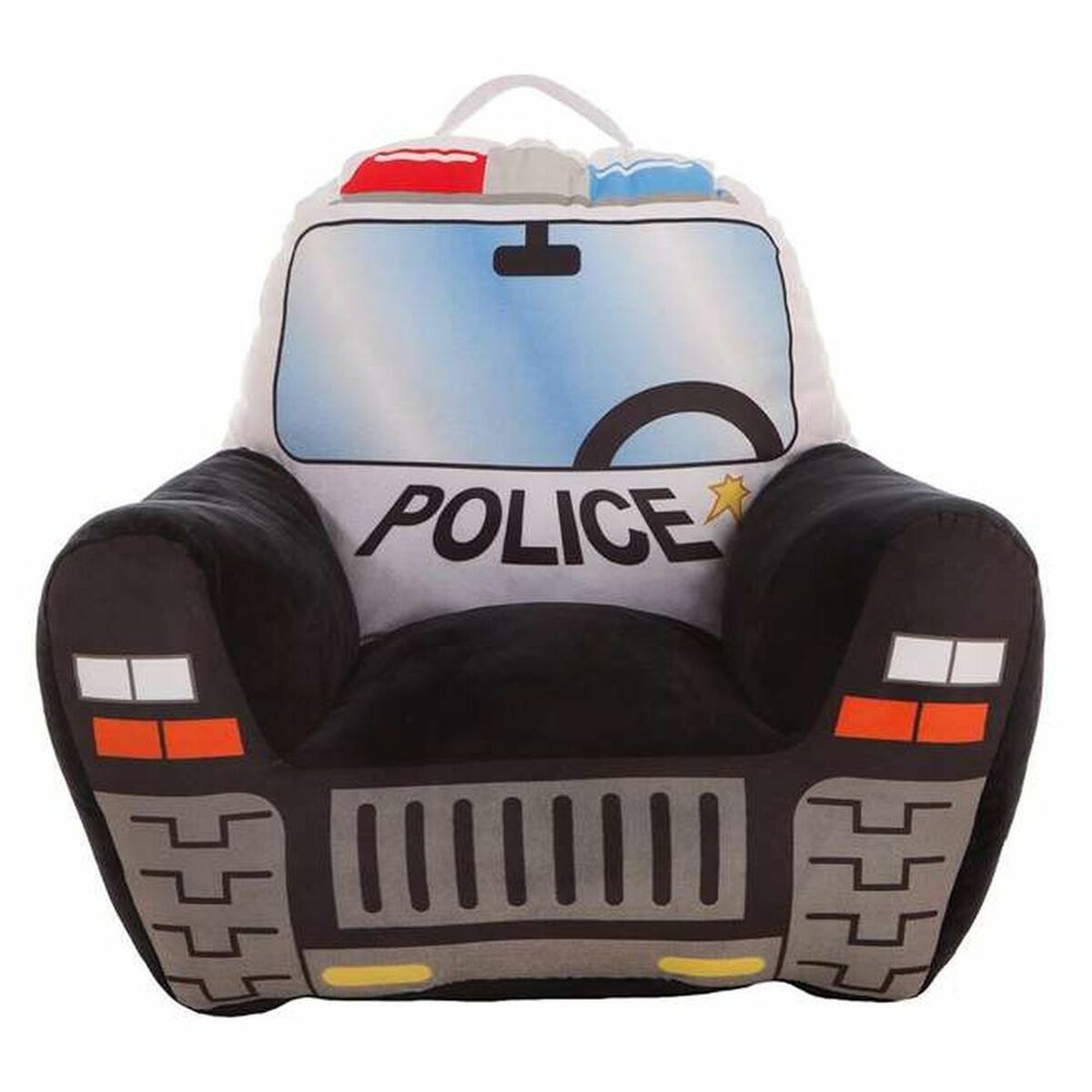 Child’s Armchair Police Car 52 x 48 x 51 cm Black Acrylic (52 x 48 x 51 cm) Child’s Armchair Police Car 52 x 48 x 51 cm Black Acrylic (52 x 48 x 51 cm)