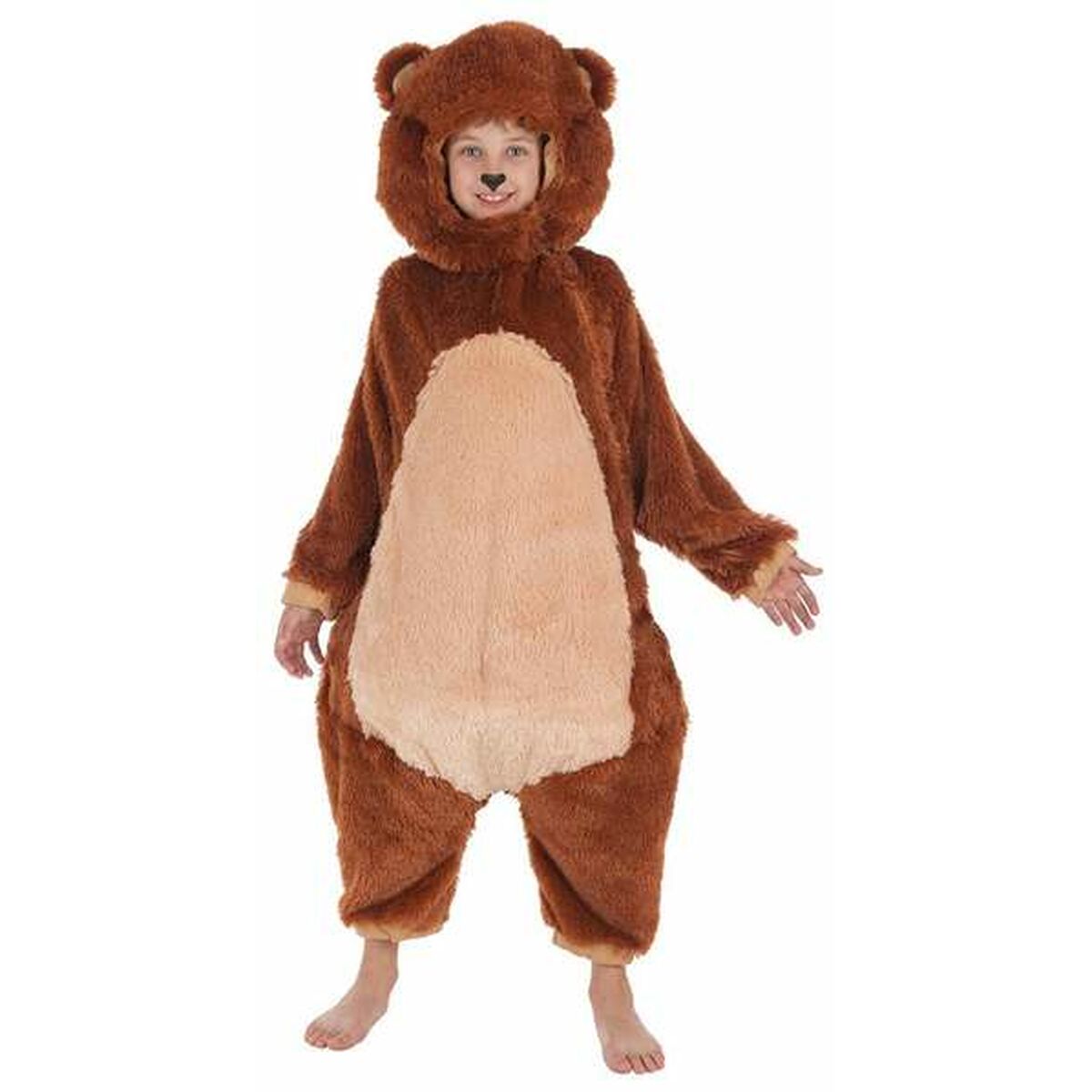 Costume for Children Brown Bear 8-9 years (2 Pieces) Costume for Children Brown Bear 8-9 years (2 Pieces)