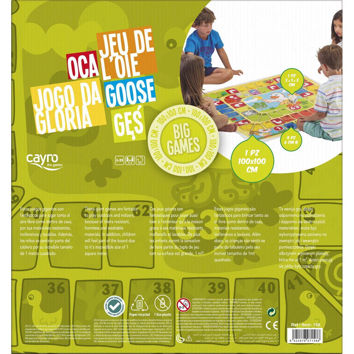 Board game Giant Goose Cayro (100 x 100 cm)