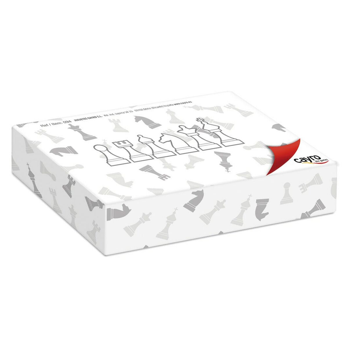 Parchs, Chess and Checkers Board Cayro Wood Plastic