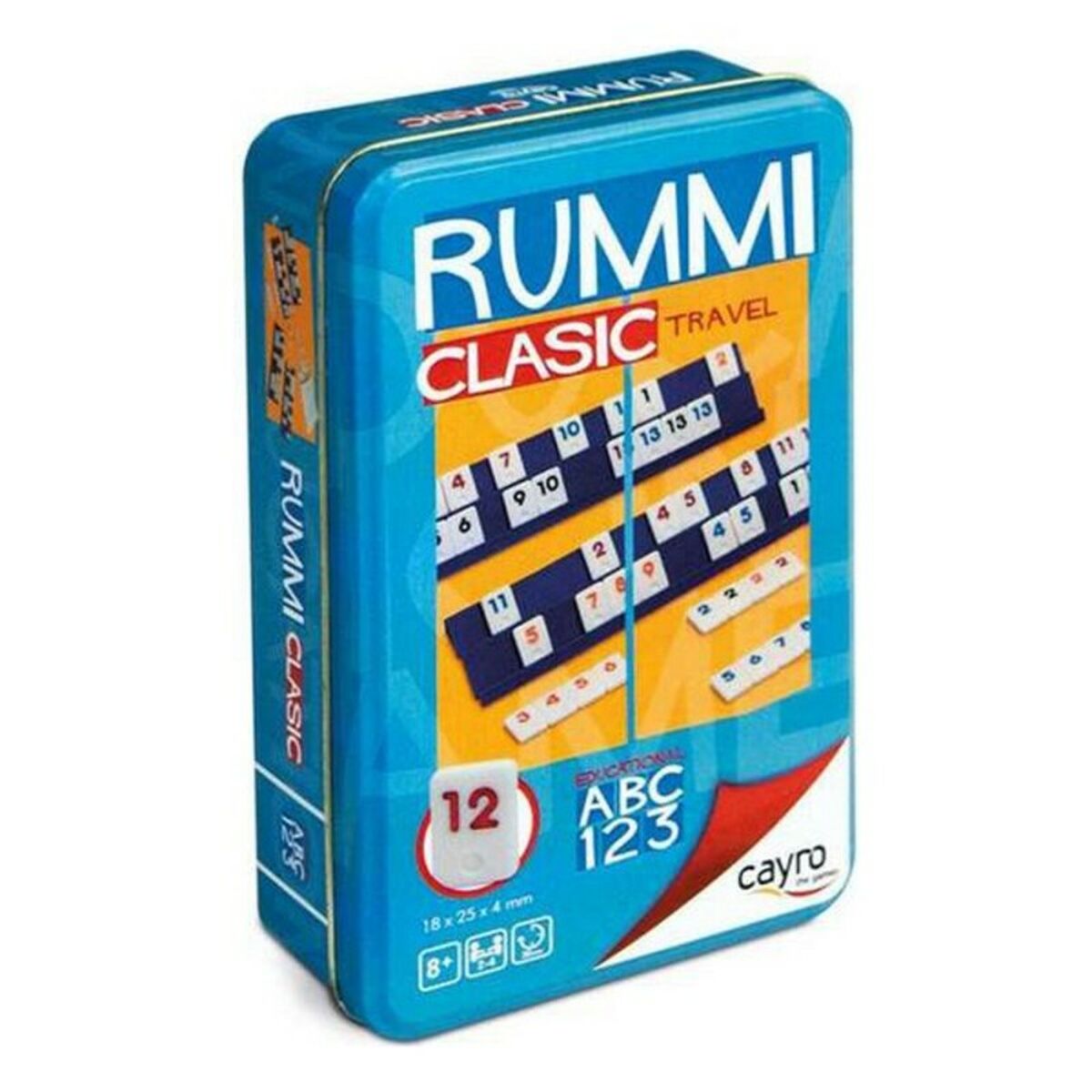 Board game Rummi Classic Travel Cayro 150-755 11,5 x 19,5 cm Board game Rummi Classic Travel Cayro 150-755 11,5 x 19,5 cm