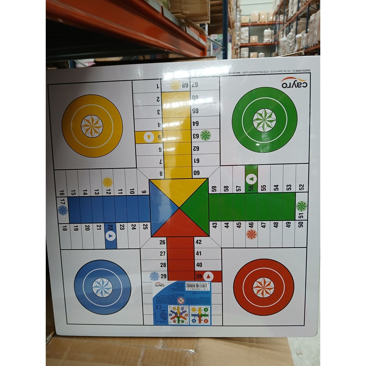 Ludo Board Cayro (40 x 40 cm) 4-6 Players