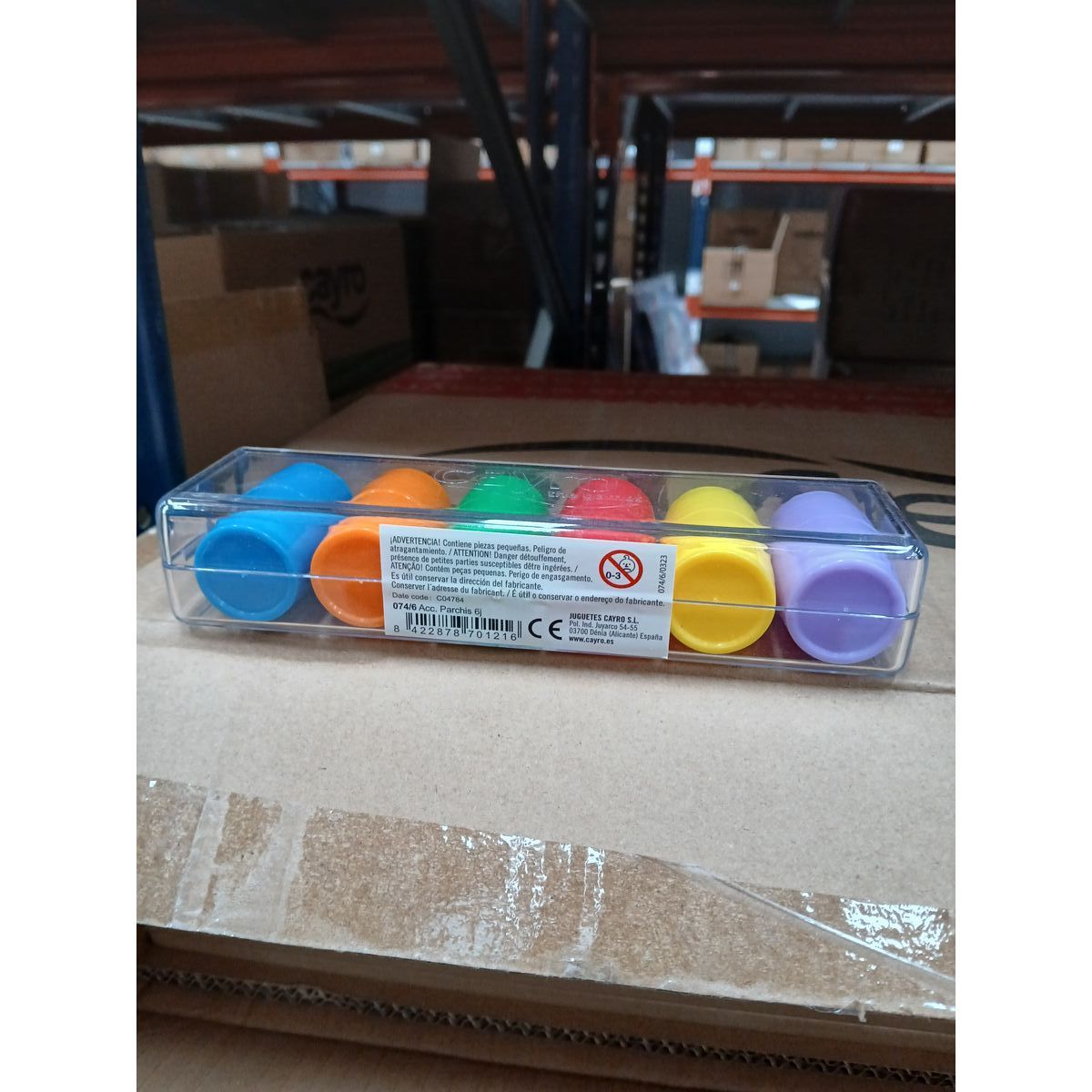 Shakers with ParchÃ­s Counters Cayro 074/6