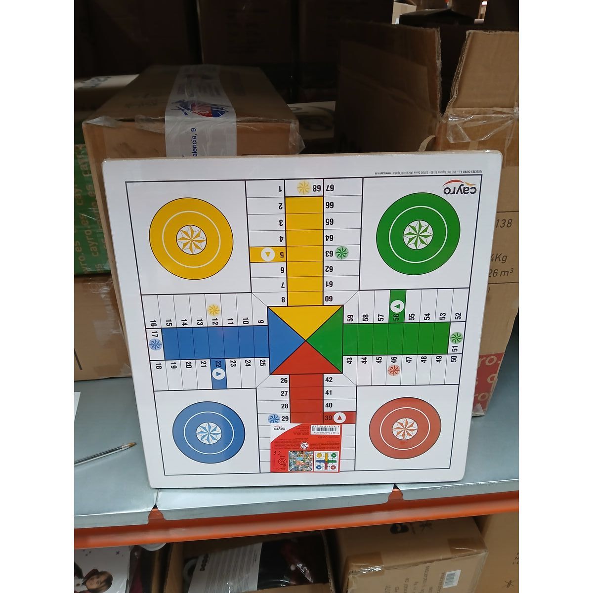 ParchÃs and Oca Board Cayro 40 x 40 cm