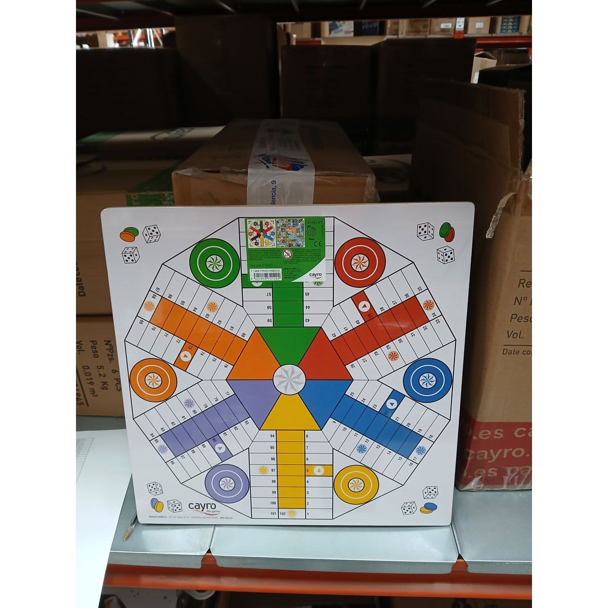 Parchs and Oca Board Cayro (40 x 40 cm)