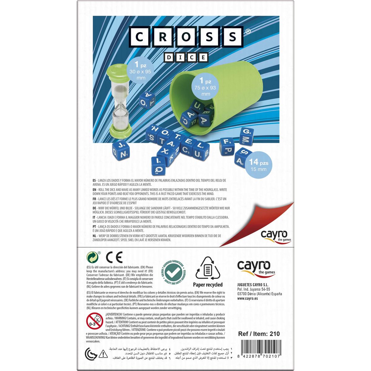 Board game Cayro Cross Dices