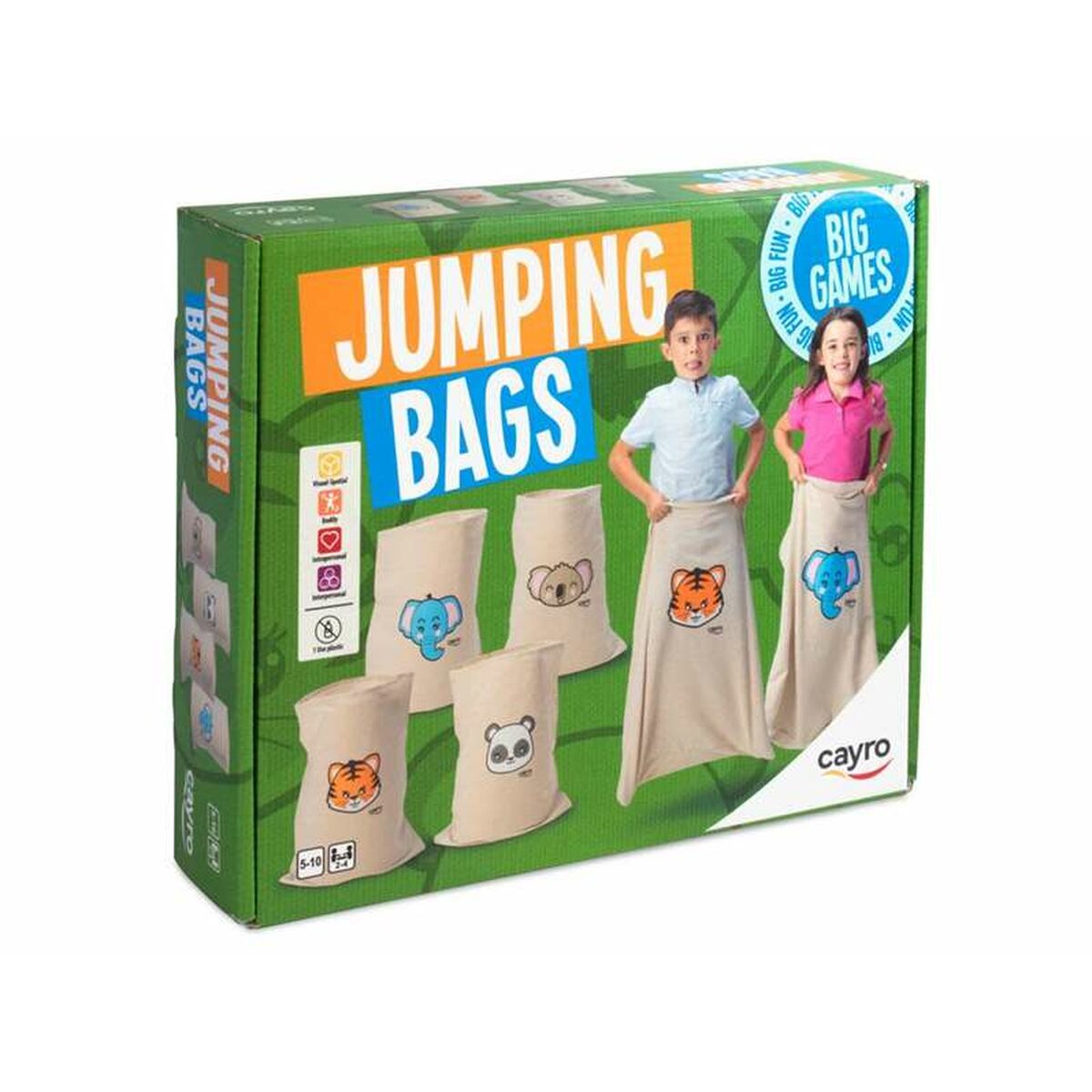 Skills game Cayro Jumping bags 4 Pieces Skills game Cayro Jumping bags 4 Pieces