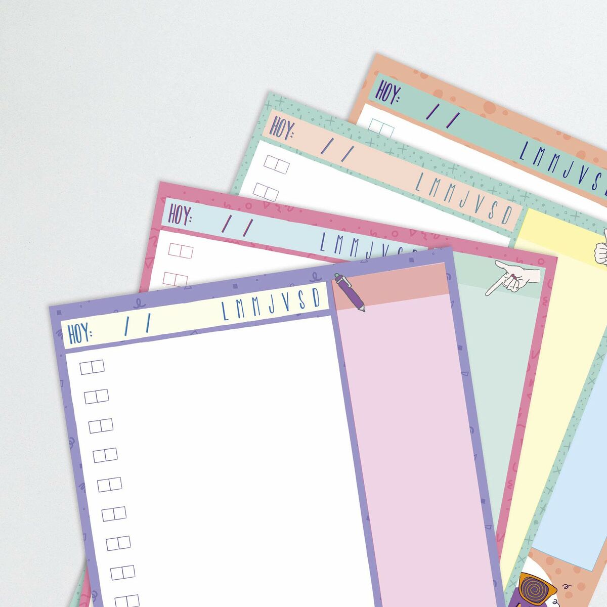 Daily planner Finocam TALKUAL 14,8 x 21 cm