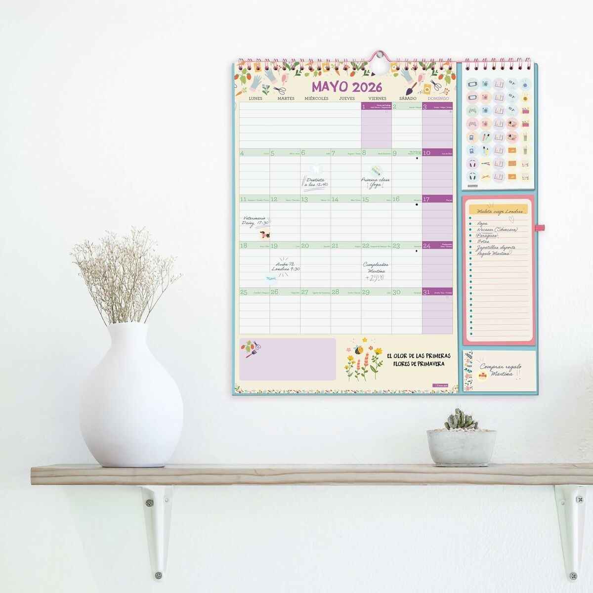 Wall calendar Finocam