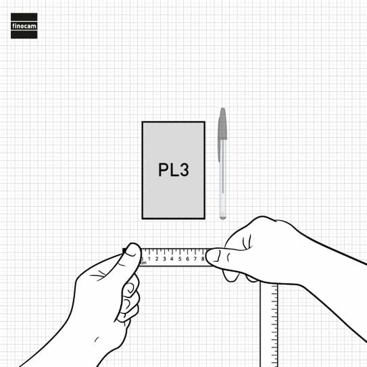 Diary Refill Finocam P394 2026 8,2 x 12,7 cm