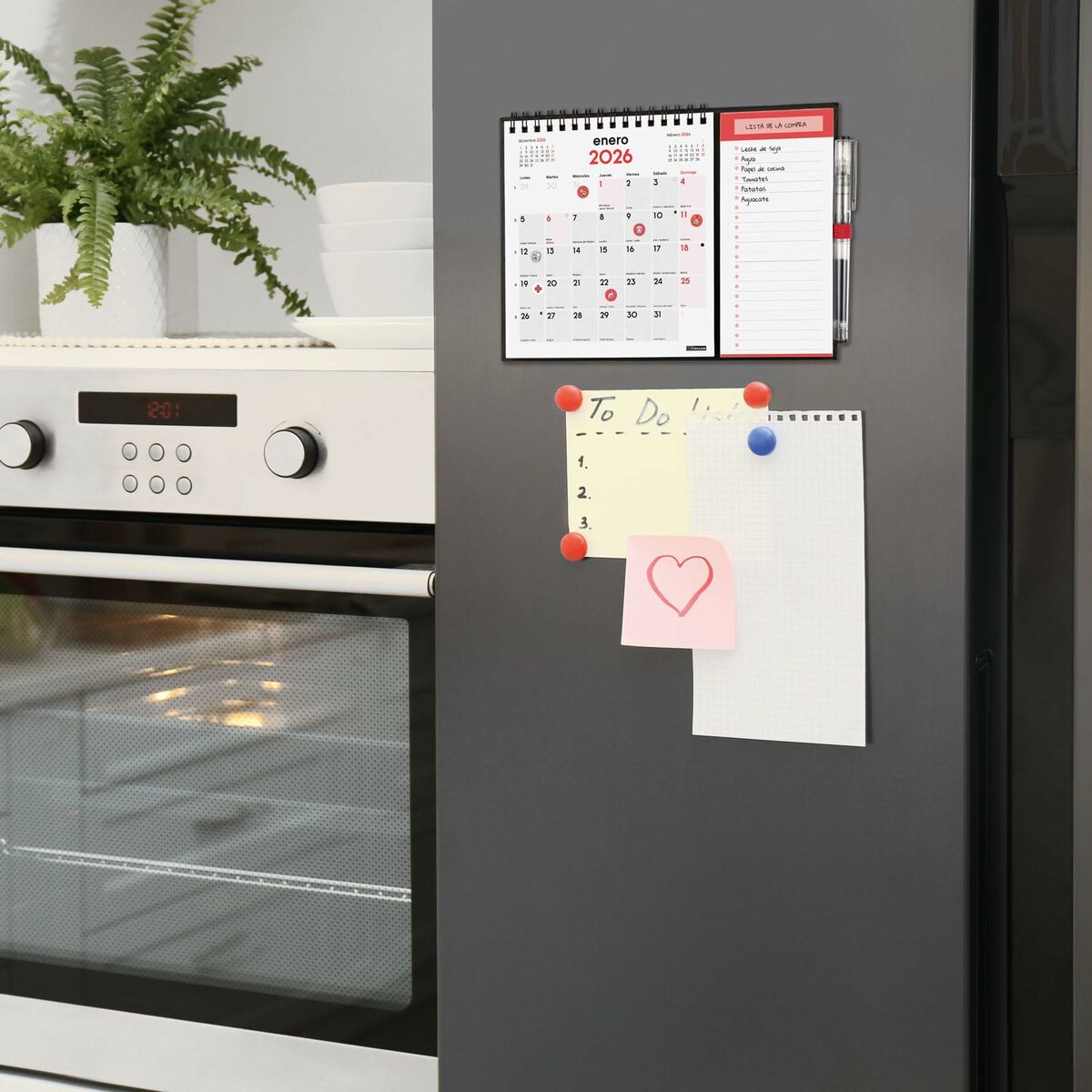 Wall calendar Finocam Paper 14 x 15 cm