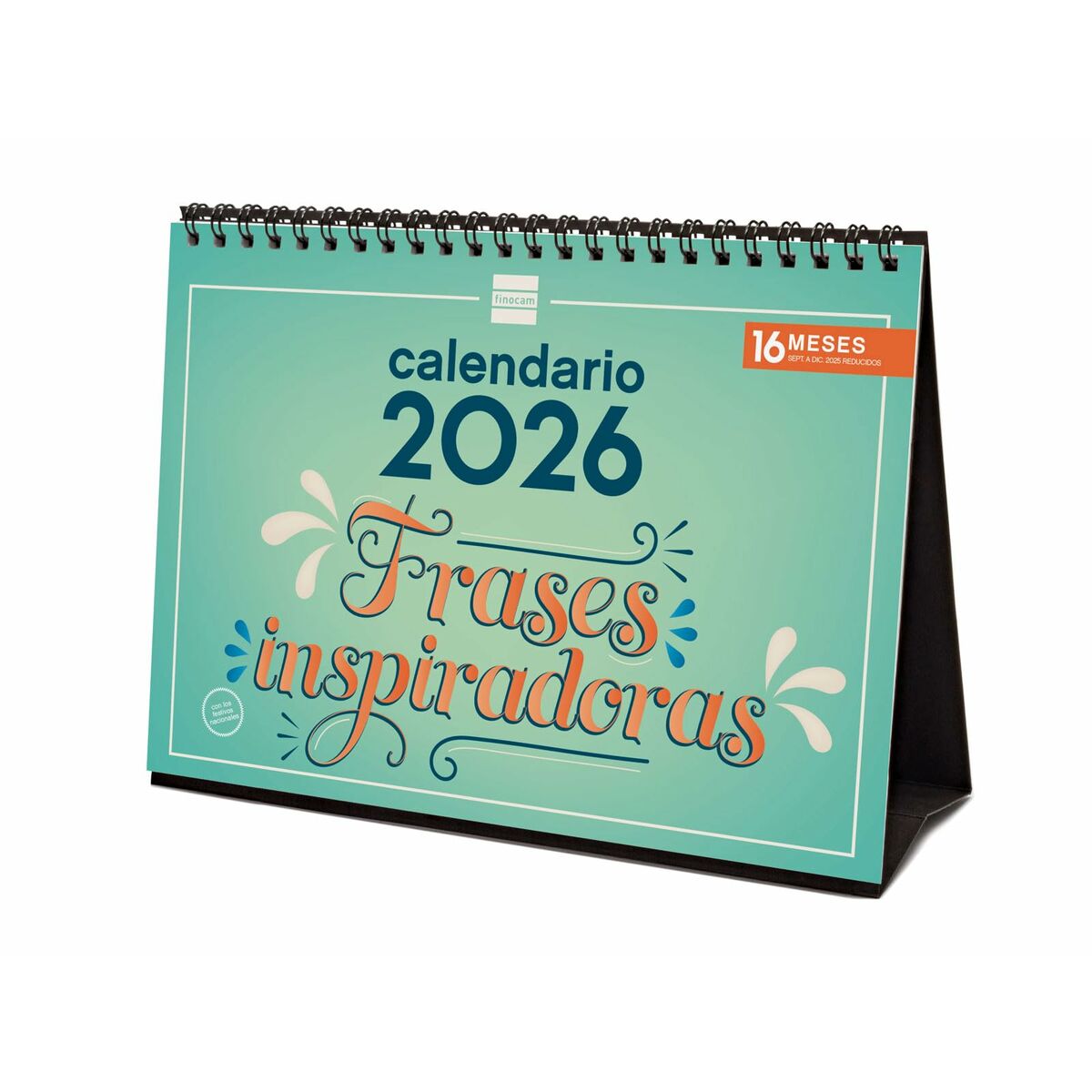 Desktop Calendar Finocam Multicolour Paper 21 x 15 cm Desktop Calendar Finocam Multicolour Paper 21 x 15 cm