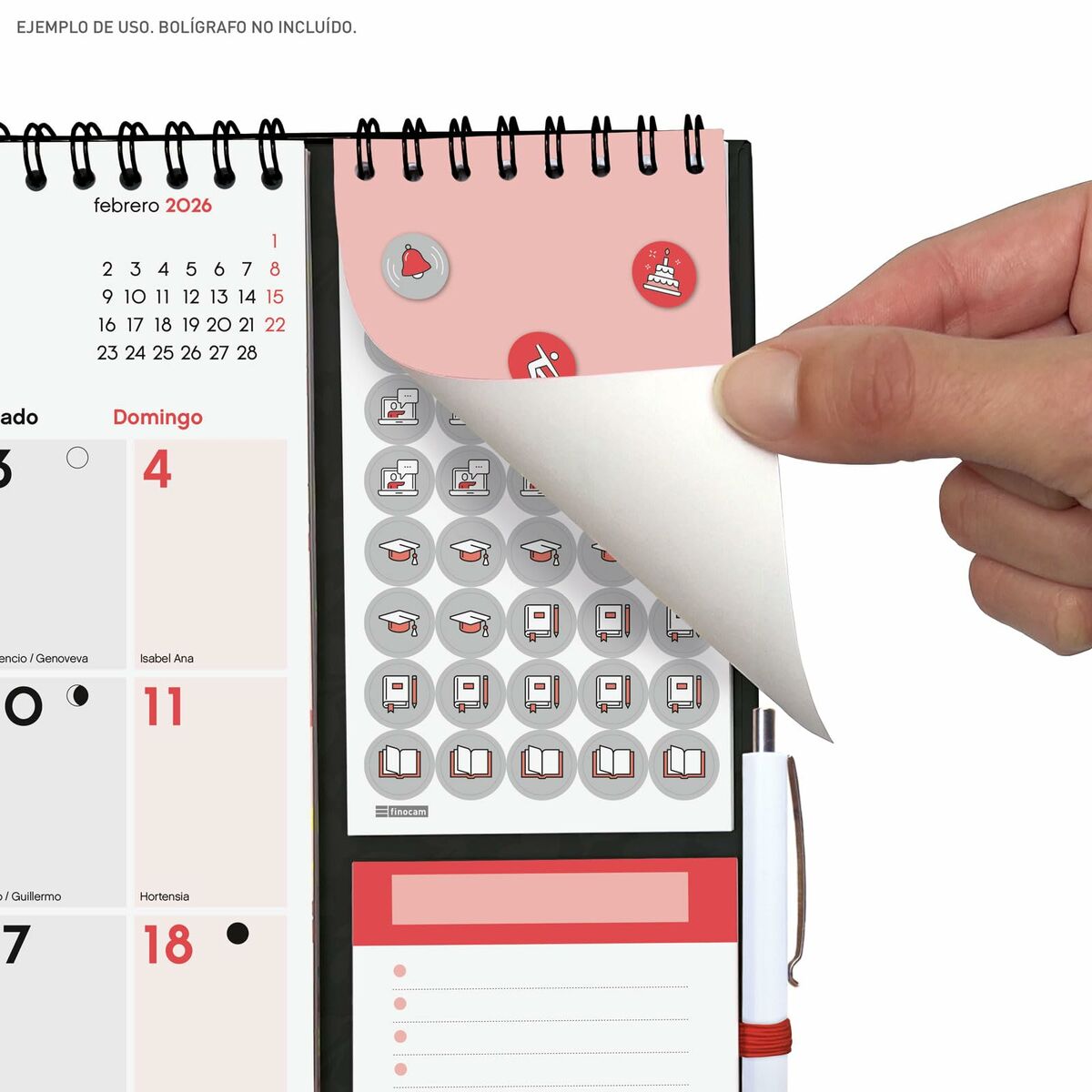 Wall calendar Finocam Paper 21,5 x 32,5 cm