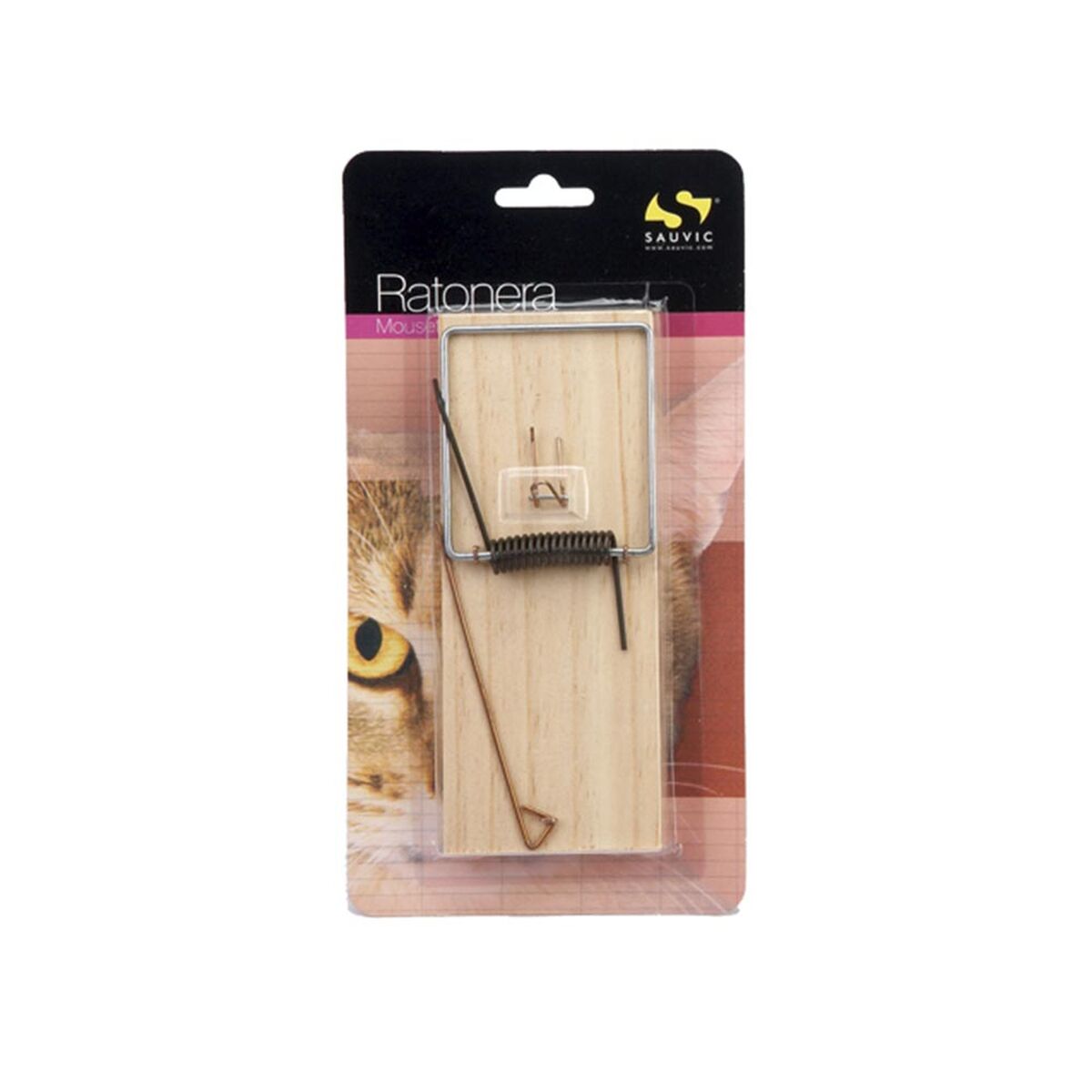 Rodent trap Sauvic 7,2 x 17,54 x 1,2 cm Rodent trap Sauvic 7,2 x 17,54 x 1,2 cm