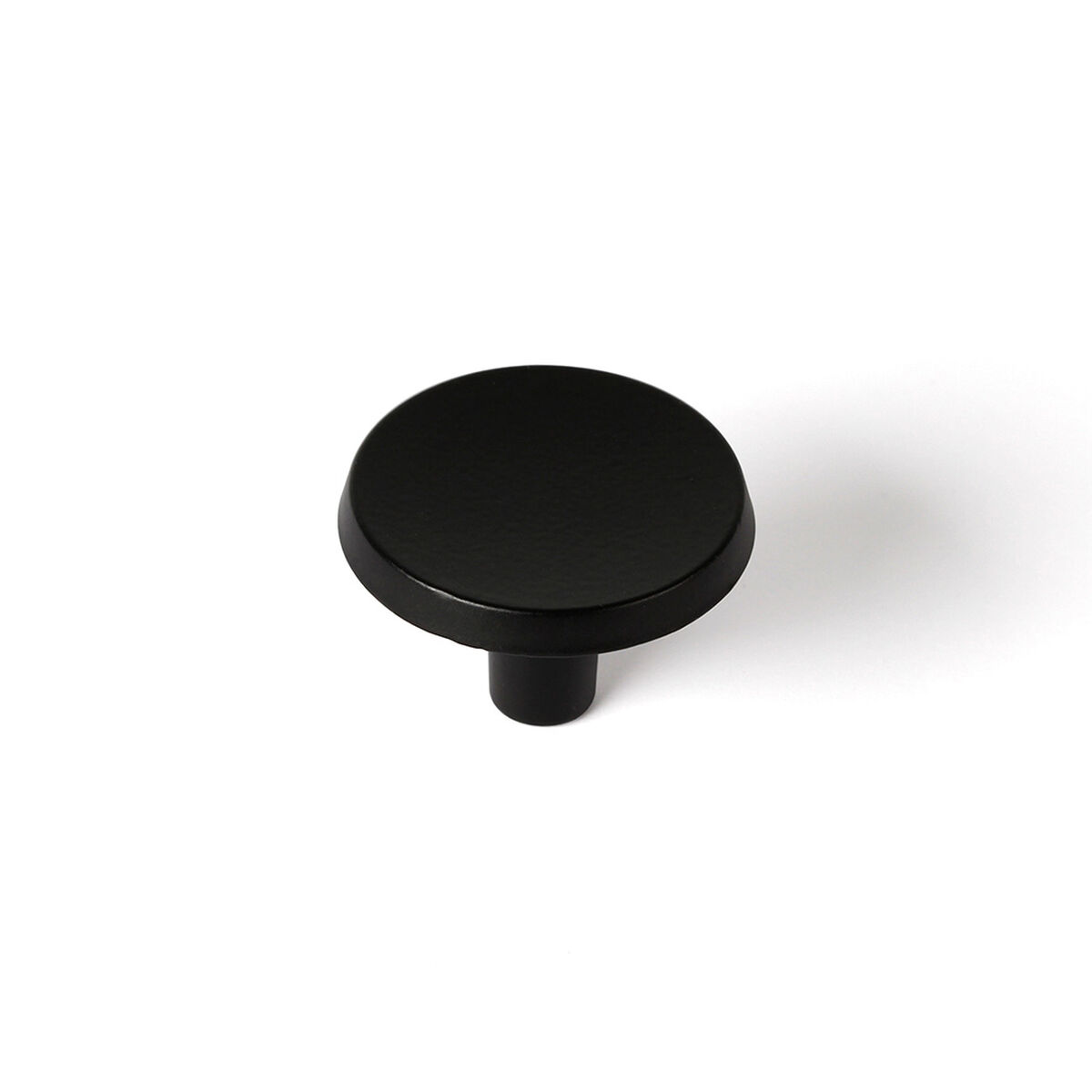 Doorknob Rei 774 Black Metal Ã 35 x 23 mm (2 Units)