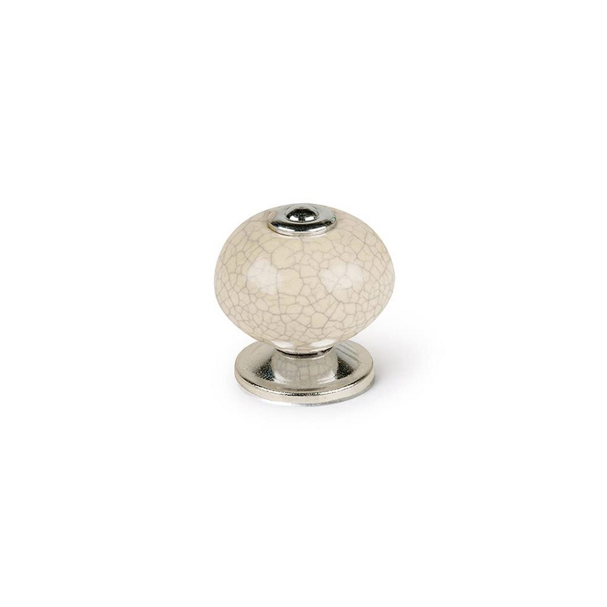Doorknob Rei White Metal Ã 40 x 36 mm 4 Pieces