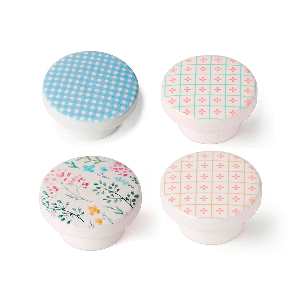 Doorknob Rei m3 beech wood Illustrated Ø 40 x 22 mm 4 Pieces Doorknob Rei m3 beech wood Illustrated Ø 40 x 22 mm 4 Pieces