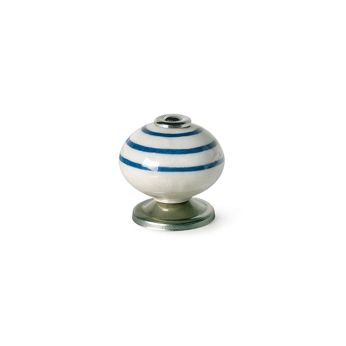 Doorknob Rei e501 Blue Metal Porcelain Ø 40 x 36 mm 4 Pieces Doorknob Rei e501 Blue Metal Porcelain Ø 40 x 36 mm 4 Pieces