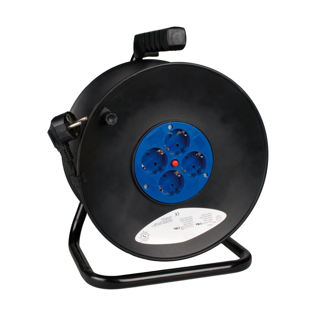 Extension Lead Solera Black/Blue 25 m 36,6 x 16 x 30,5 cm Extension Lead Solera Black/Blue 25 m 36,6 x 16 x 30,5 cm