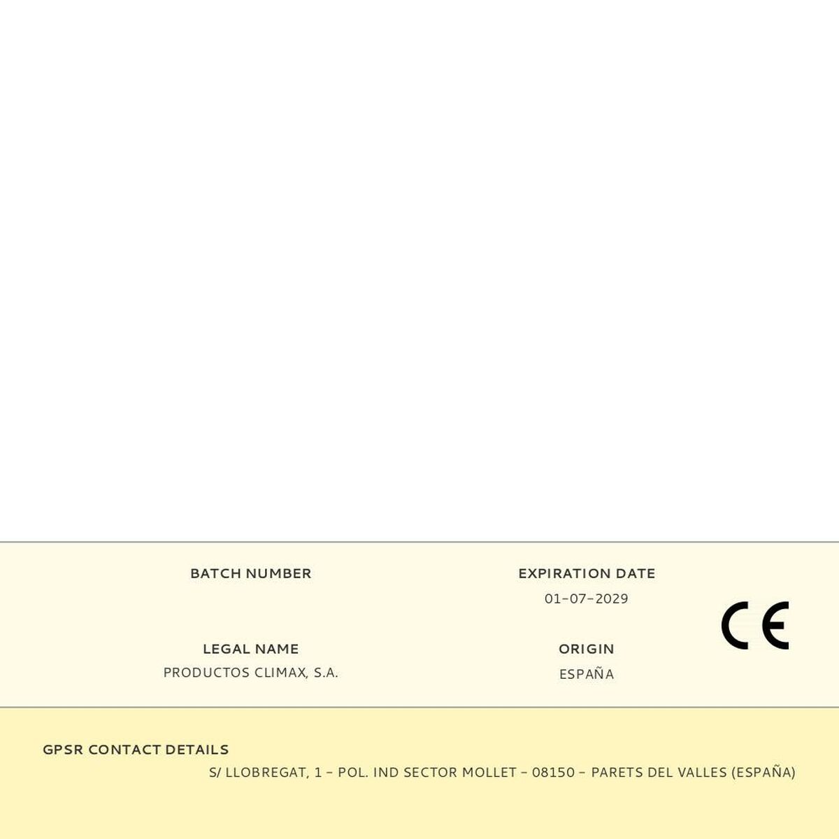 Mask filter Climax 760 a1