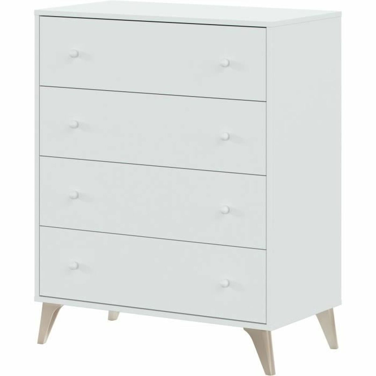 Chest of drawers White 95 x 77,5 x 40 cm Chest of drawers White 95 x 77,5 x 40 cm