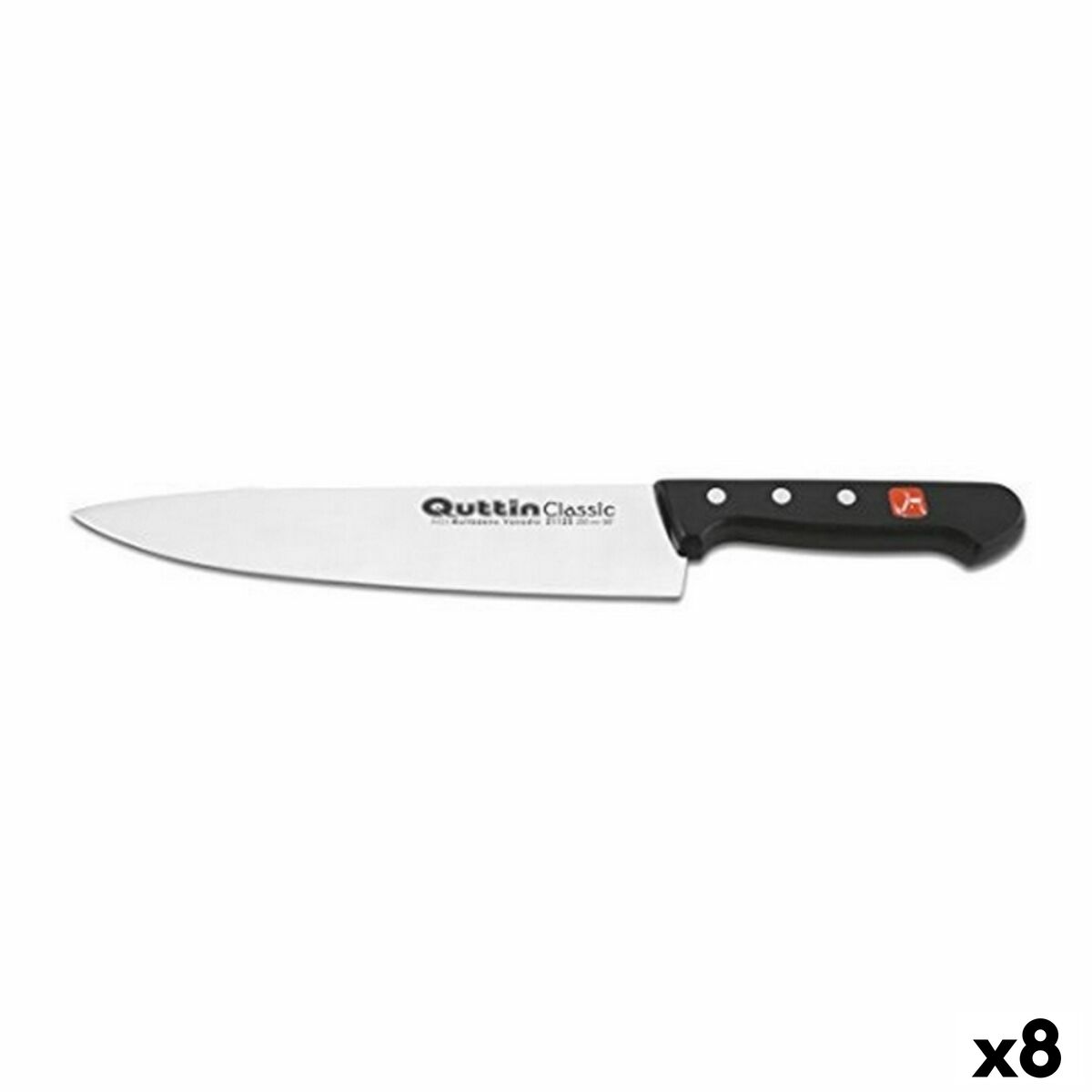 Chef’s knife Quttin Classic (25 cm) 25 cm 3 mm (8 Units)