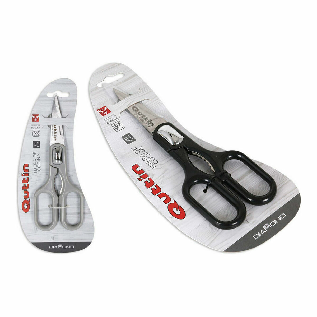 Kitchen Scissors Quttin 50385 (16 Units)