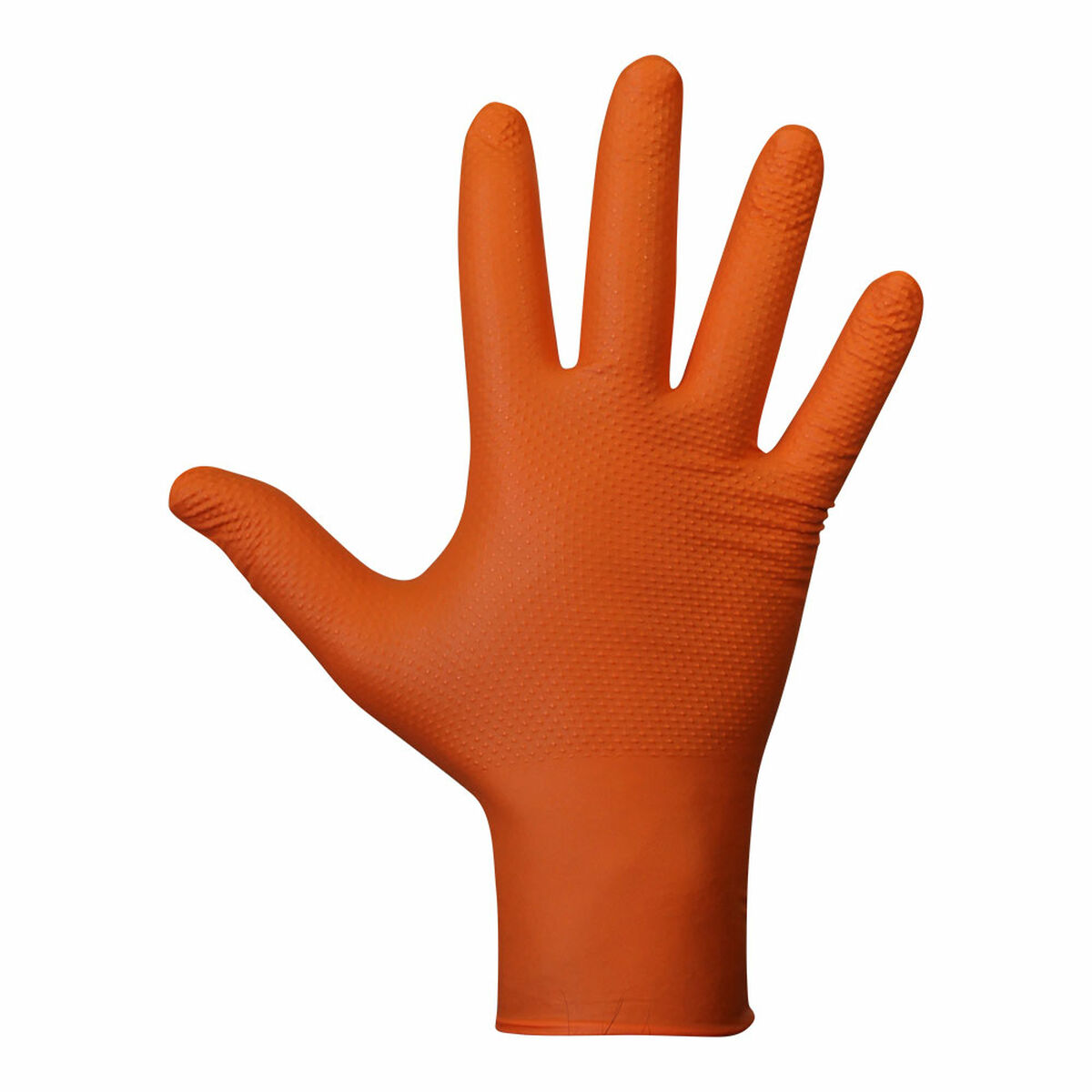 Nitrile gloves JUBA Agility Grip Orange Powder-free 50 Units Nitrile gloves JUBA Agility Grip Orange Powder-free 50 Units