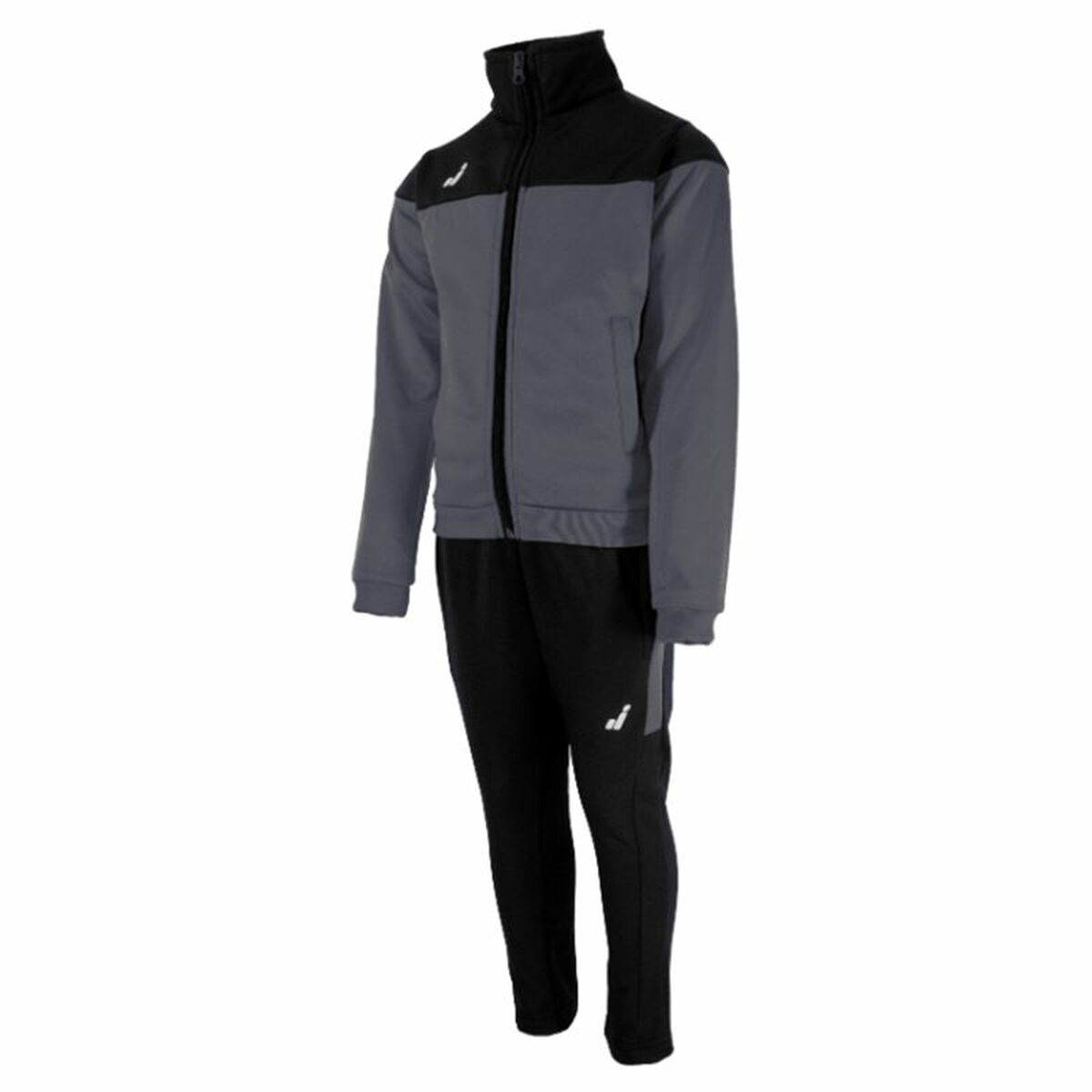 Tracksuit for Adults Joluvi Sambil Grey Black Men Tracksuit for Adults Joluvi Sambil Grey Black Men