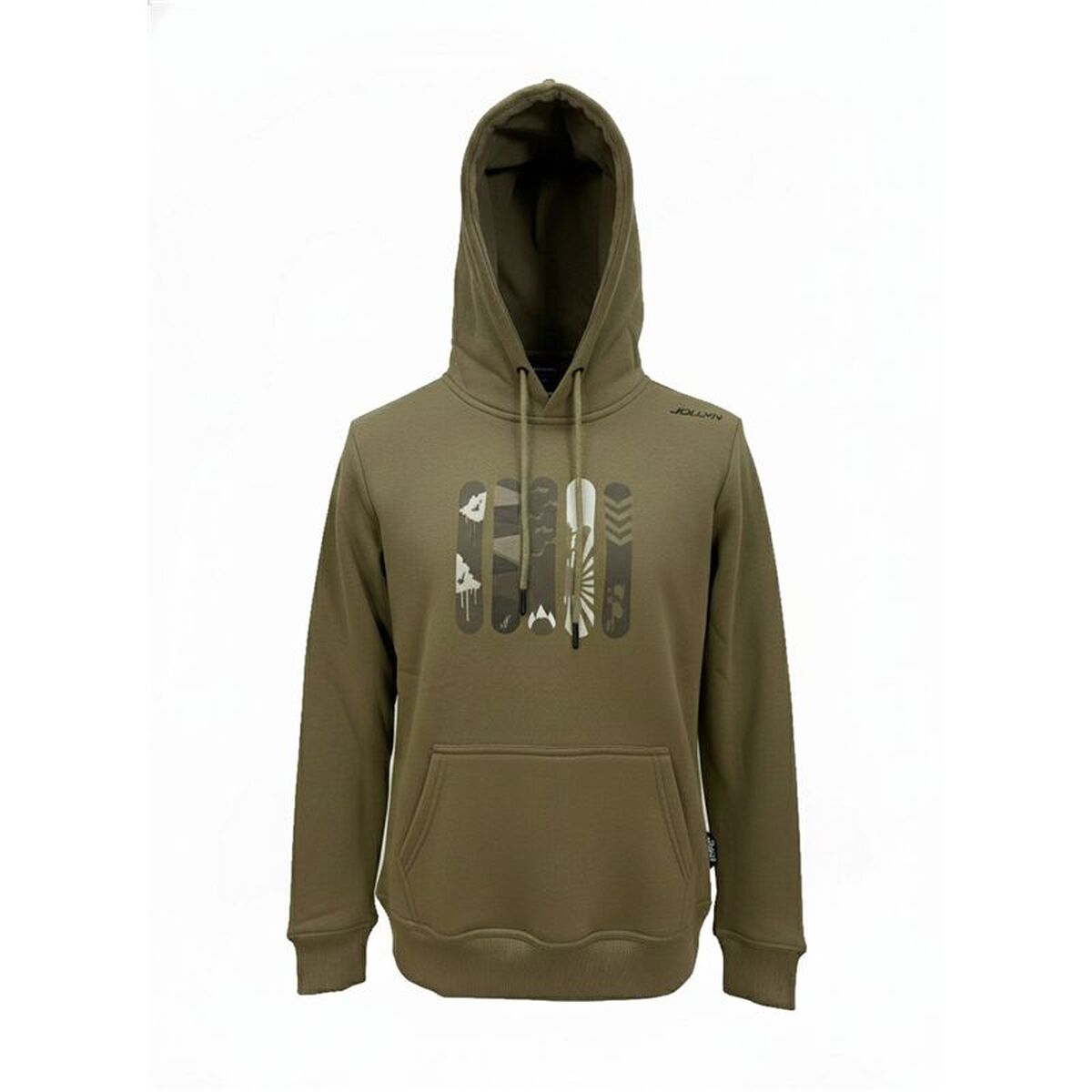 Men’s Hoodie Joluvi Cotton Snowboard Military green Men’s Hoodie Joluvi Cotton Snowboard Military green