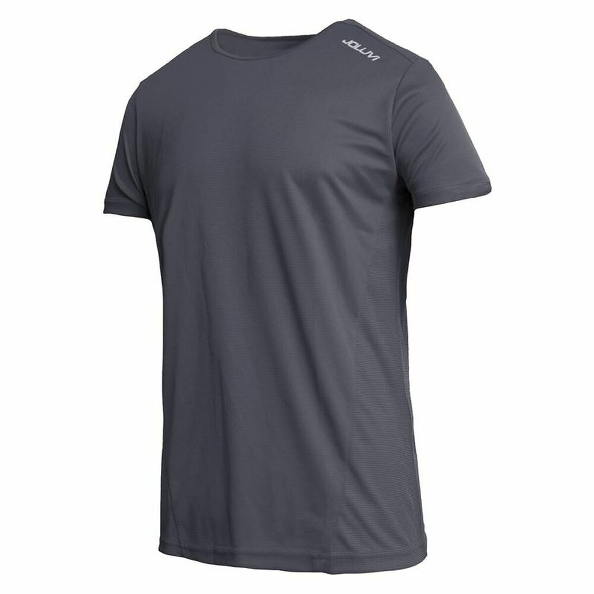 Short-sleeve Sports T-shirt Joluvi Runplex Dark Short-sleeve Sports T-shirt Joluvi Runplex Dark
