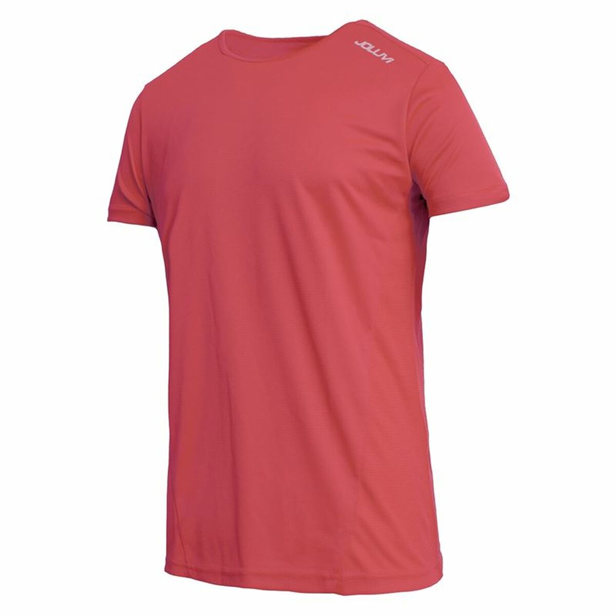 Mens Short Sleeve T-Shirt Joluvi Runplex M Orange