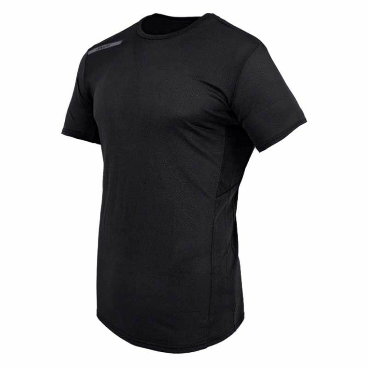 Short-sleeve Sports T-shirt Joluvi Athlet Black Short-sleeve Sports T-shirt Joluvi Athlet Black