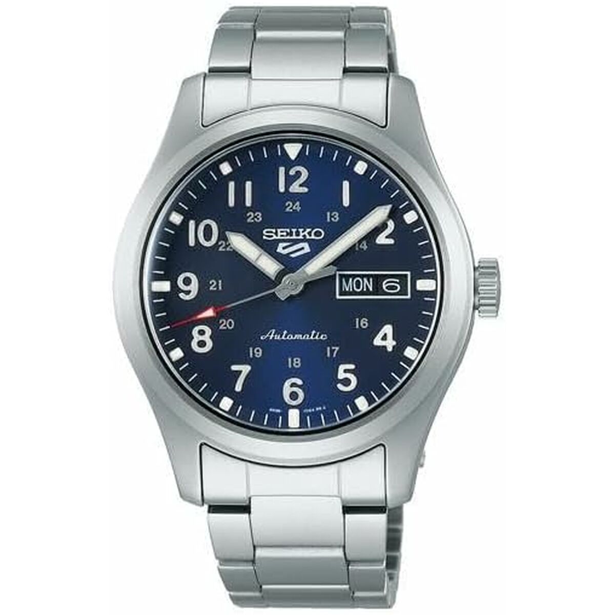 Men’s Watch Seiko SPORTS AUTOMATIC Black Silver